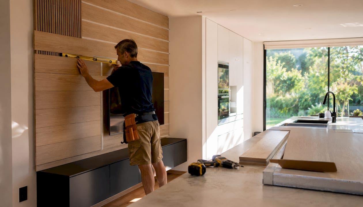 Wall Planks Decor for Luxury DIY Media Walls