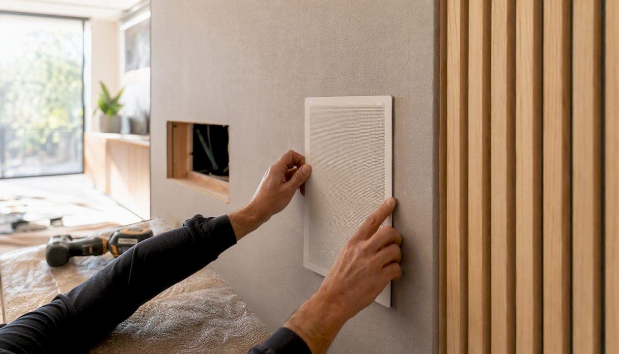 How to Hide Speakers in a Media Wall (Without Killing the Sound)