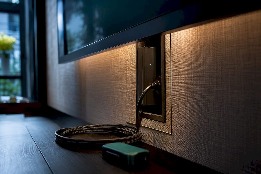 1,000-Joule TV Wall Surge Protection for Media Walls