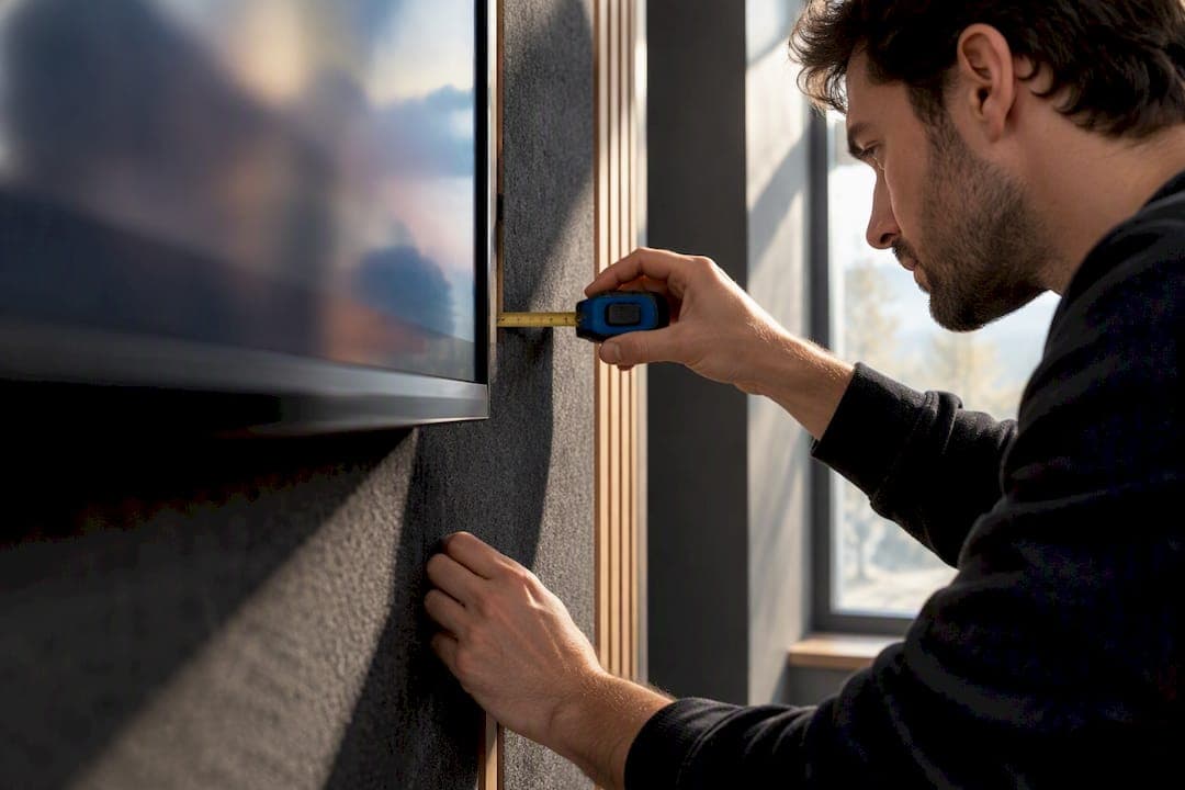 4x Support and 1 Inch Clearance: Safe Acoustic Backdrop for TV DIYers