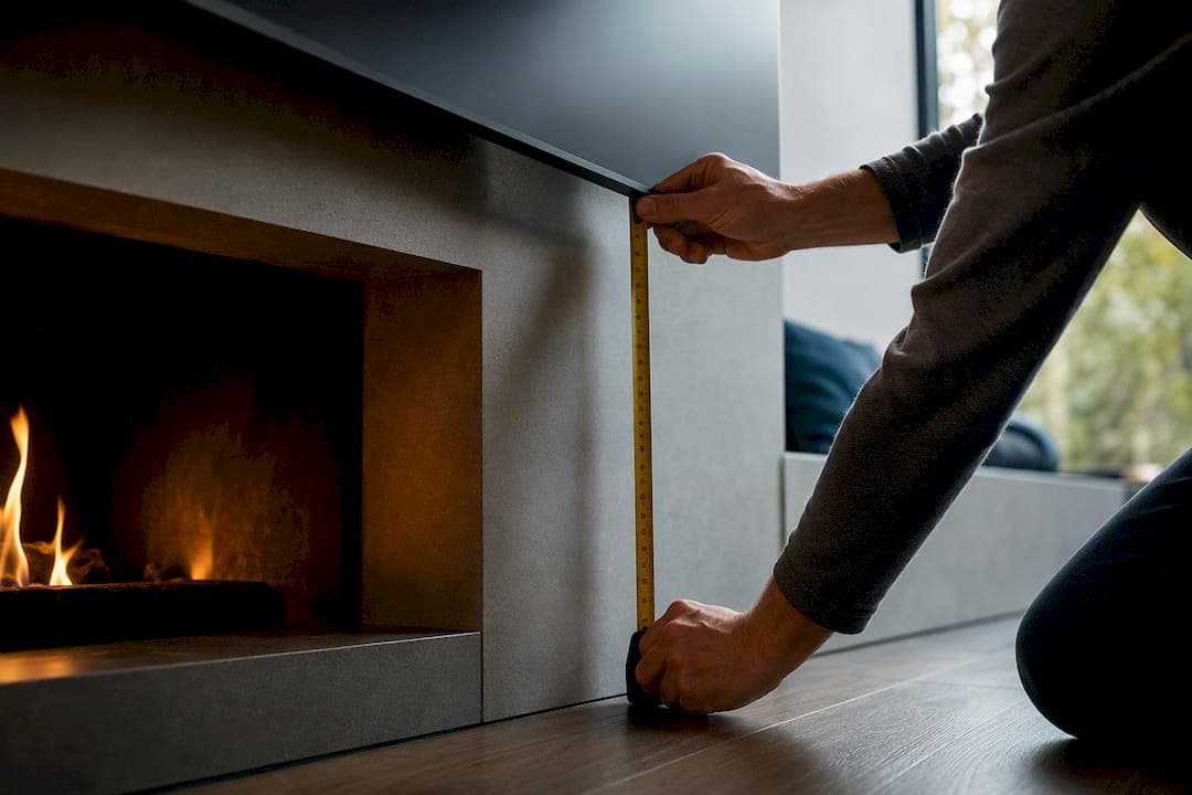 5 TV & Fireplace Wall Layouts, Ergonomics & Precut Kits for Homeowners