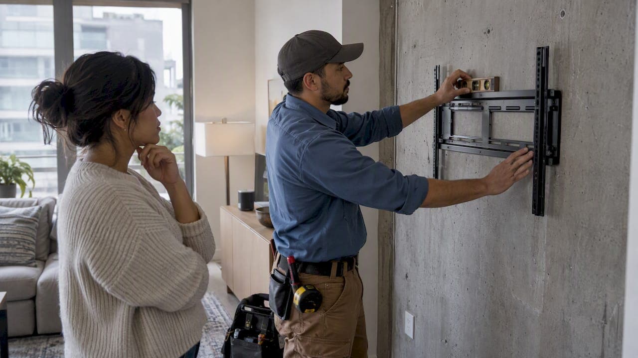 Avoid a Fallen TV: When SF Condo Owners Should Buy a Kit or Hire a Pro
