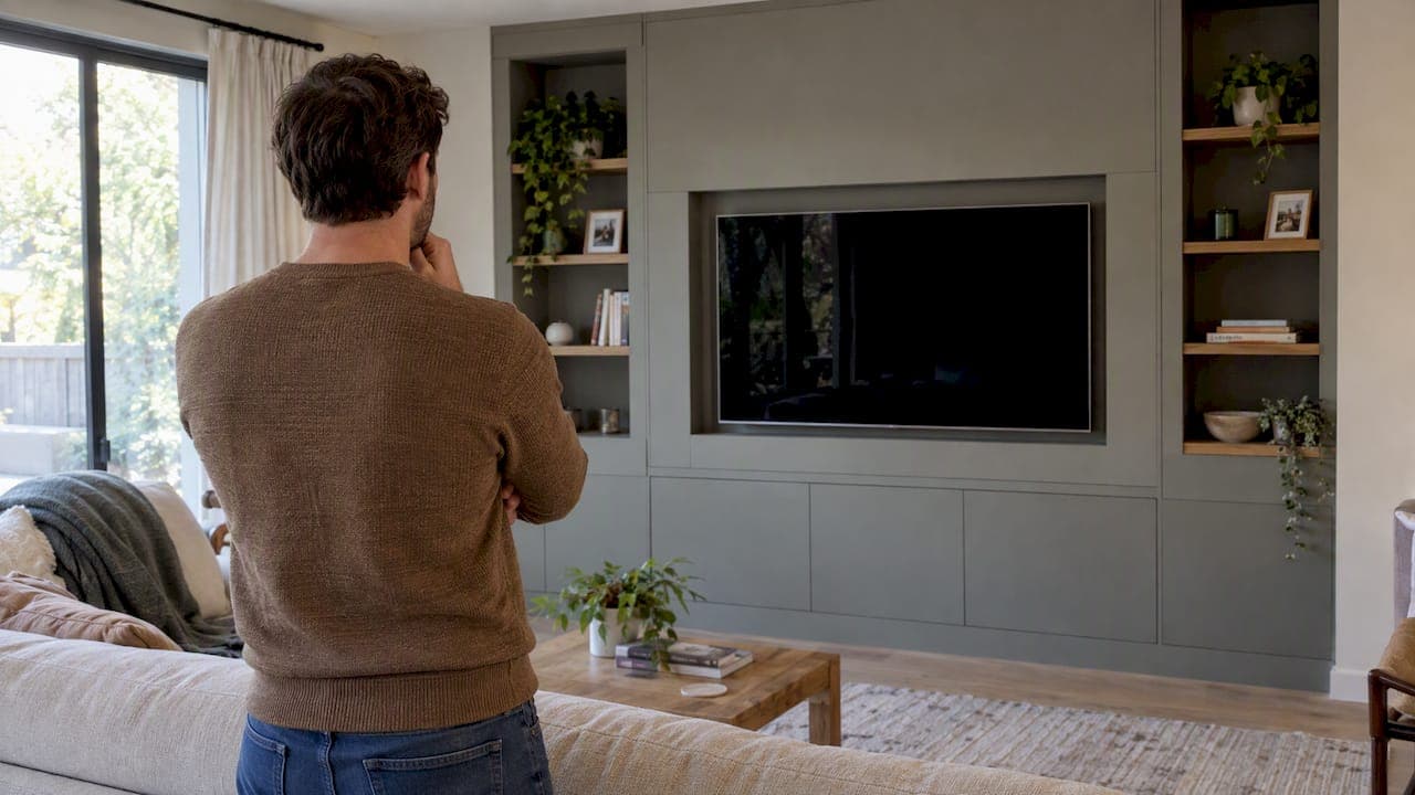 Luxury Media Wall Kit Scratch Repair: The Visibility Test at 8 Feet